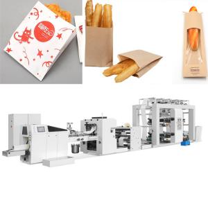 China 180pcs/Min Automatic Paper Bag Manufacturing Machine 35-80g/M2 Paper Bag Maker on sale