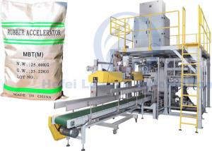  Rubber Accelerator Granule Packing Machine , 10kg - 50kg Paper Bag Packing Machine Manufactures