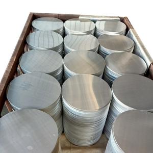 China 1050 HO Mill Finish Aluminium Round Plate For Cookware on sale