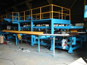  3kw Press Conveyor Rock Wool Sandwich Panel Line Manufactures
