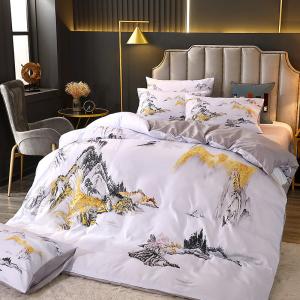 Nature-Inspired Baby Cot Bedding Set with Sustainable Materials and Matching