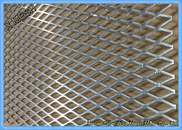 Quality Flattened Heavy Duty Expanded Metal Mesh 4x8 Mild Steel Sheet For Flooring for sale