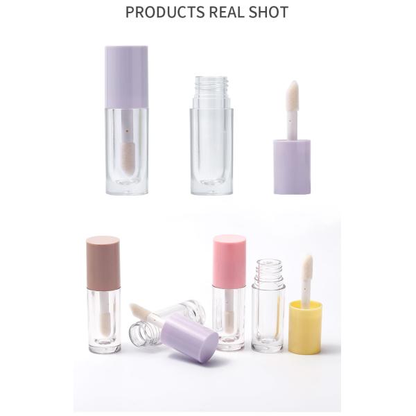 6ml Transparent Empty Lip Gloss Tube Lip 10PCS With Big Wand