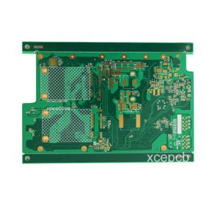 High Speed Multilayer High Frequency PCB HDI Board Fabrication With Impedance