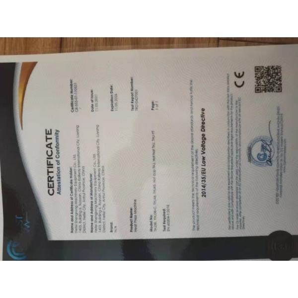 1800W Manual Heat Press Machine 38x38cm Various Colors