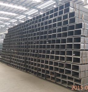  China factory price Q345b Square Steel Hollow Section with Oiled Surface Manufactures