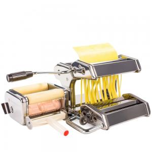 China 4 In 1 Manual Pasta Maker Machine Including Spaghetti Fetuccini Angel Hair Ravioli on sale