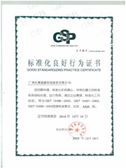 Guangzhou HY Energy Technology Limited Corp. Certifications