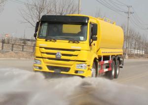  Internal Anti - Corrosion Water Tank Truck , Water Transport Trucks 21-25CBM Manufactures
