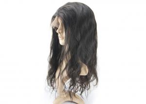  Silk Base Top Raw Indian Remy Full Lace Wigs , Human Hair Full Lace Wigs For Black Woman Manufactures