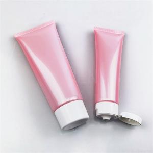  Transparent Clear Plastic Cosmetic Tube Packaging Cream With Screw Up Cap Manufactures