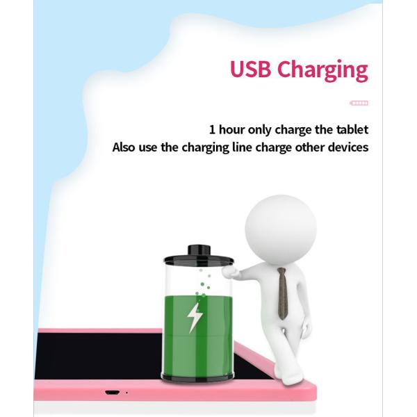 RoHS Paperless LCD Writing Board Tablet With Storage 21Inch