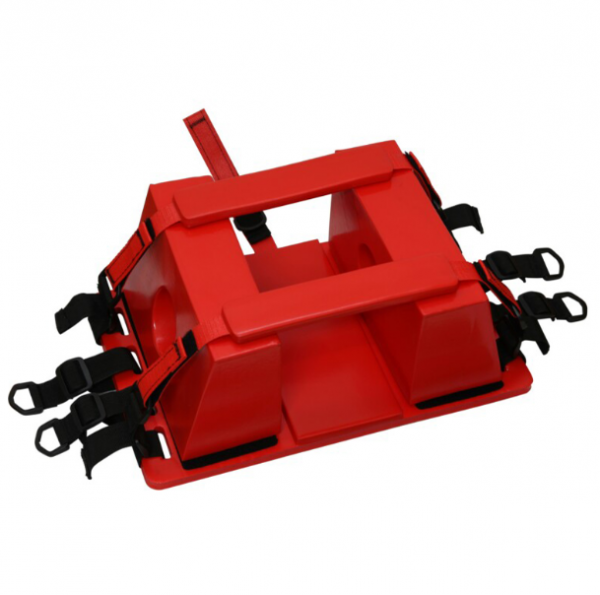 Strong Spine Board Head Immobilizer , Spineboard Head Block Adjustable