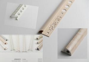 China Inside PVC Corner Profile , Pvc Trim Moulding Window Trim For Decoration on sale
