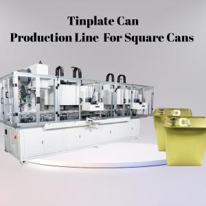  Bottom And Top Seaming 18 Litter Square Can Comination Machine Manufactures