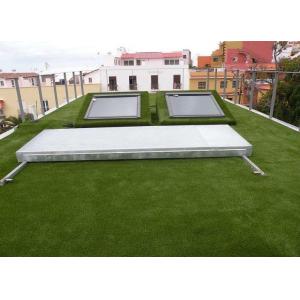 Eco - Friendly Roof Artificial Grass Easy Installation And Maintanance