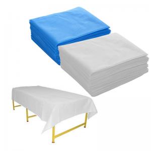  Pp + Pe Breathable Film Non Woven Bed Sheet Cover For Sauna Room Manufactures