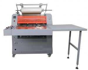  220v 50hz Book Lamination Machine , 4000w Paper Roll Lamination Machine Manufactures