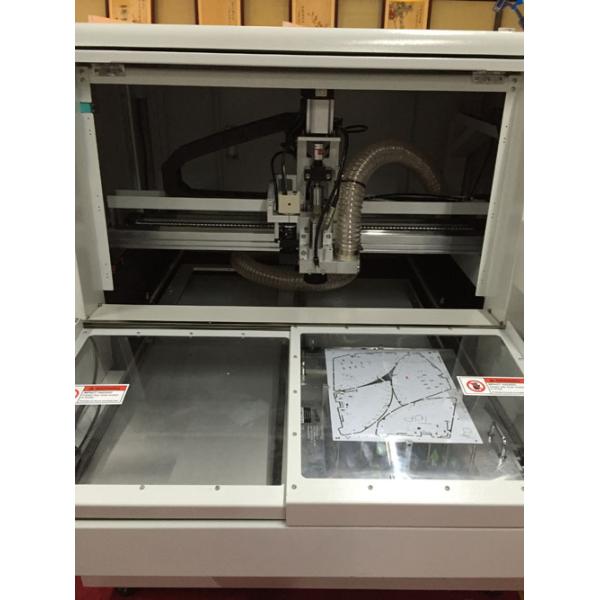 CNC PCB Router Machine Tab Board PCB Depaneling Tool From Top Cutting