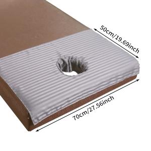  Massage Table Head Cover, Bed Table Cover Sheets with Hole for Salon SPA, Massage Mattress Breathing Spa Manufactures