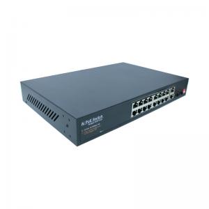  Intelligent Industrial Unmanaged POE Switch 16 Port 2 Gigabit Electrical / Optical Port Manufactures