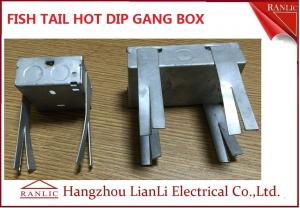  Hot Dip Finish GI Electrical Gang Box / Gang Electrical Box 3 inch by 3 inch Manufactures