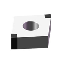 Indexable Hard Turning Inserts / Cubic Boron Nitride Tools, Brazed PCBN Insert