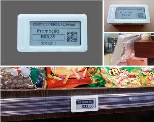  COMER hot sale electronic shelf label /price tag/price label Manufactures