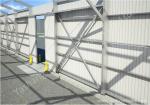 20M Outdoor temporary warehouse tent Aluminum Alloy Profile skylights designed