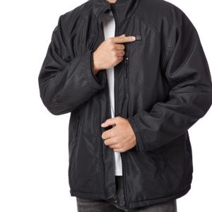  S-3XL Winter Black Electric Heated Jackets For Men Manufactures