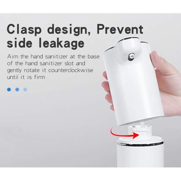 6CM Sensor Foam Soap Dispenser Polypropylene 300ML Countertop