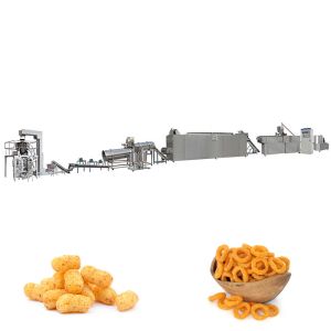 Buy cheap Corn Puffing Ball Snack Food Production Line Twin Screw Extruder from wholesalers