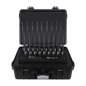 Buy cheap New powerful briefcase 18 Antenna Jammer blocks 2G, 3G, 4G, 5G, GPSL1, GPSL2-L5, from wholesalers