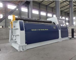 China Sheet 4 Roll Plate Rolling Machine , 4 Roller Bending Machine on sale