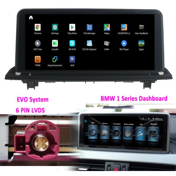 BMW BMW X1 F48 2018-NOW EVO Navigation Upgrade Android 10.0 8-Core 4G/64 Support Carplay BMW-1025EVO-F48