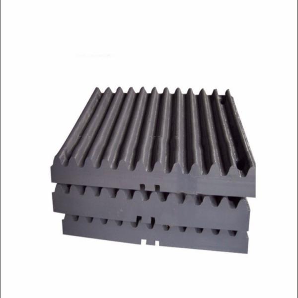 Quality Mn13Cr2 Jaw Crusher Liner Plate Jaw Plate Mining Machine Spare Parts for sale