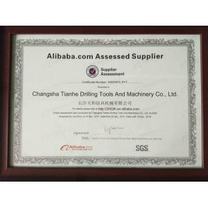 Changsha Tianhe Drilling Tools and Machinery Co.,Ltd. Certifications