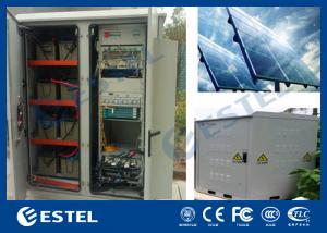  Generator Compartment Base Station Cabinet With Solar Controller / Solar Cell Panel Manufactures