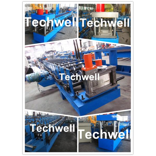 U Shape Roll Forming Machine / Purlin Roll Forming Machine for U Shape Channel TW-U100