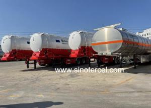  Customized 60CBM Oil Tanker Semi Trailer With Pump and flow meter Manufactures