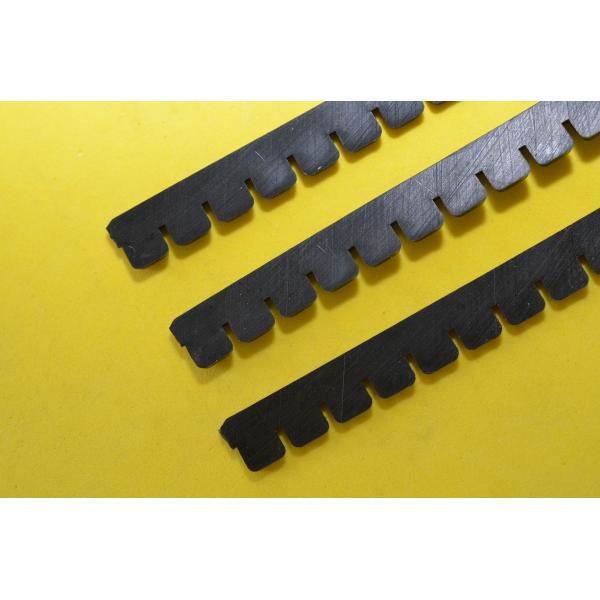 Ejection rubber Sponge For Rotary dieboard Dense wave rubber , Rectangular rubber Slotting rubber