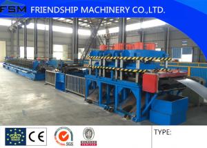 Fast Cable Tray Roll Forming Machine Automatic Change Size 100 Mm - 600 Mm Width 80 Ton Hydraulic Punching System