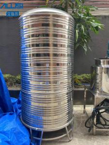  Customized Stainless Steel Water Tank Vertical Type For Raw water Storage 100L Manufactures