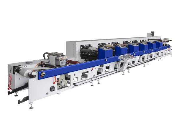Quality Roll To Roll Flexo Printing Machine Servo Motor Controlled for sale