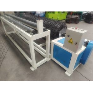 Roll Height 2.4m Welded Wire Mesh Machine Capacity 300 Rolls Per Day