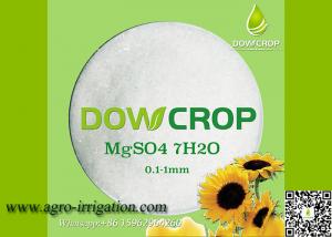 China DOWCROP HIGH QUALITY 100% WATER SOLUBLE HEPTA SULPHATE MAGNESIUM 99.5% WHITE 0.1-1MM CRYSTAL MICRO NUTRIENTS FERTILIZER on sale