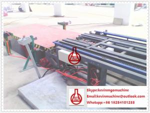 China Double Roller Extruding Sandwich Panel Line , Glue Spreading Veneering Drying Wall Panel Equipment on sale