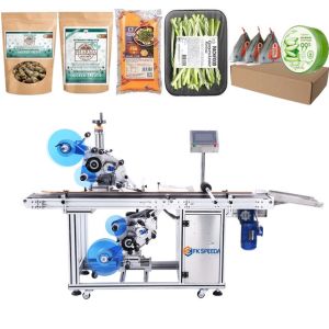 Buy cheap Experience the with Fineco's Auto Foil Bag Top Bottom Two Sides Labeling Machine from wholesalers