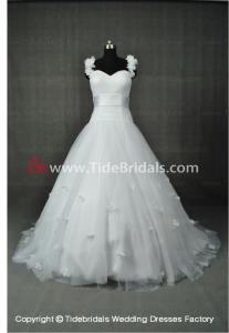 China NEW!! White ball gown wedding dress Sweetheart shoulders bridal gown #DE529 on sale