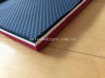 Colorful Embossed Rubber Soling Sheet With SCR Neoprene Fabric , Elliptic